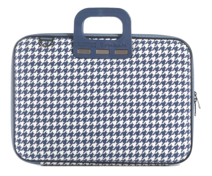 Torba na laptopa Bombata Pied de Poule 15.6" granatowa